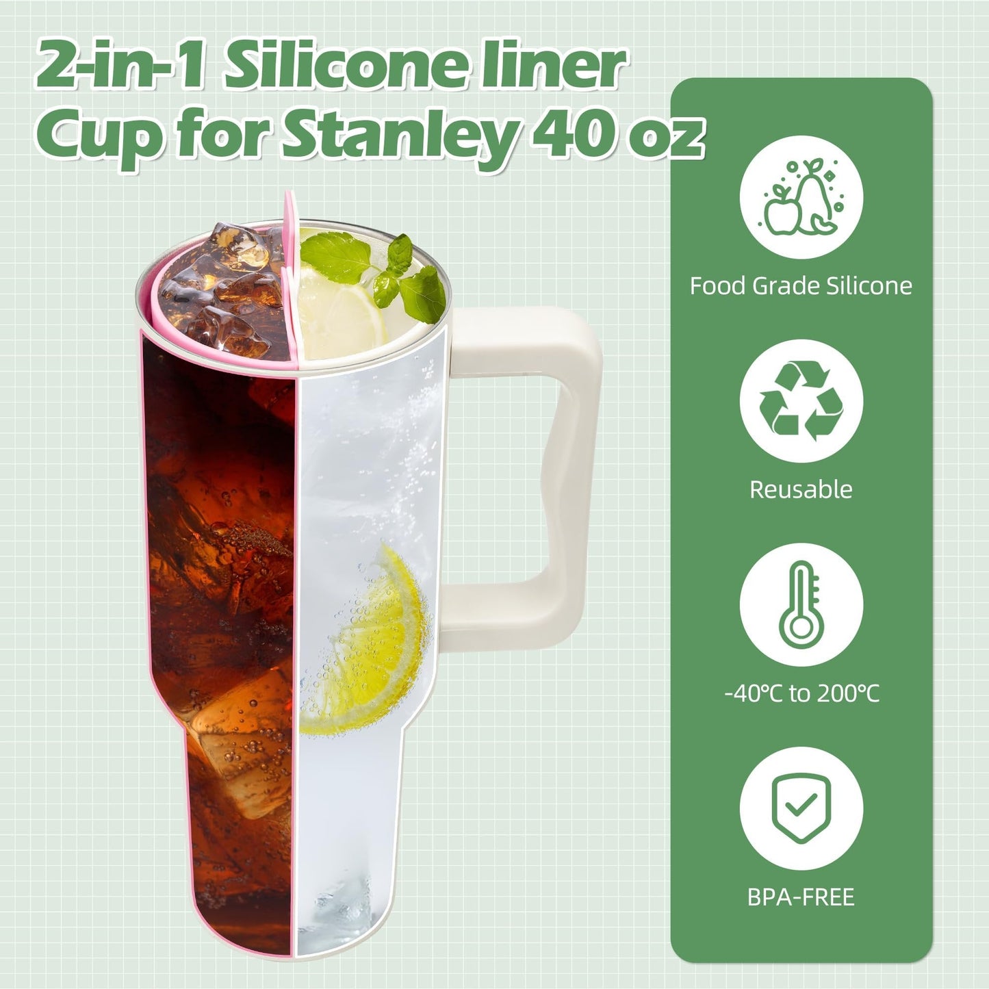 🔥2025 New Arrival - 49%OFF🔥2-In-1 Cup Dividers🥤