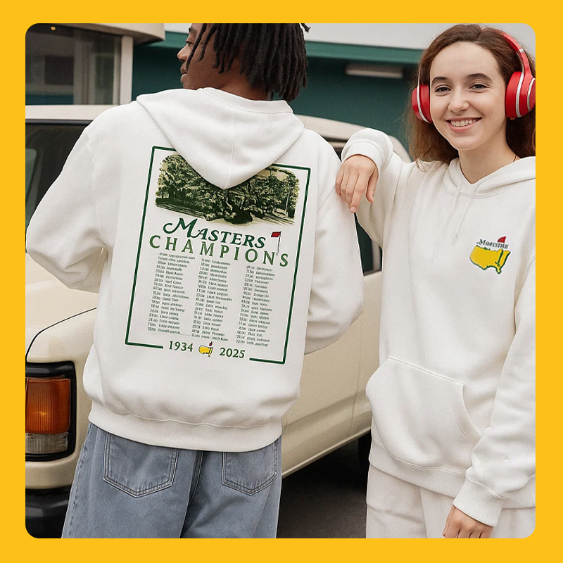 🔥 Last Day 49% OFF 🔥2025 Masters Tournament Augusta 91 Years Hoodie🏌️♂️⛳