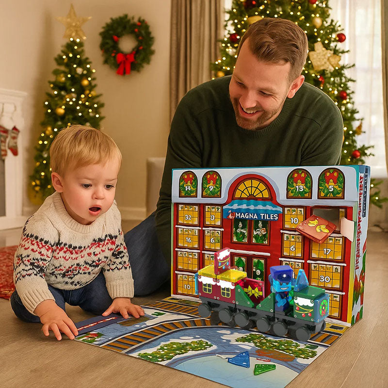 🎁Last Day Promotion 49% OFF🔥Magnetic Building Tiles Advent Calendar