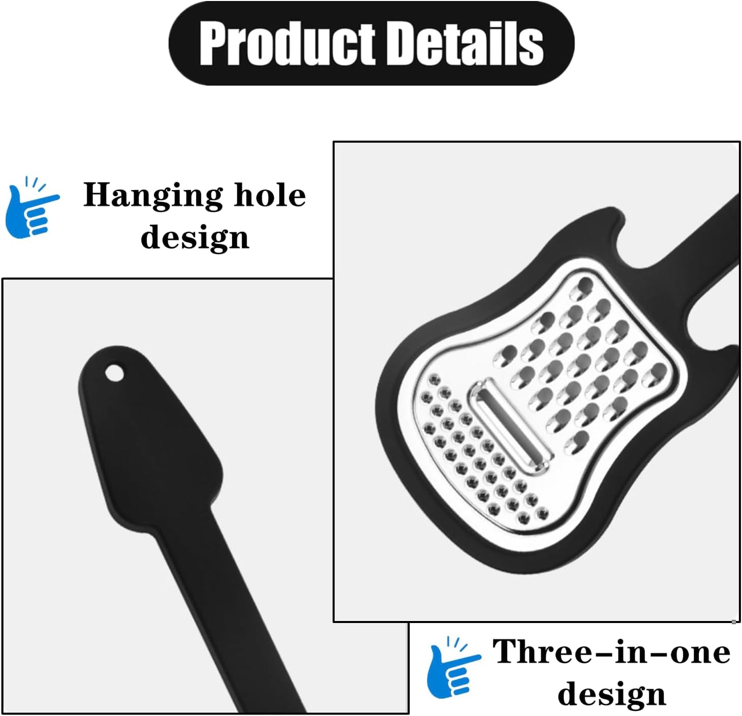 🧀 Must-Have! Guitar Shaped Cheese Grater – Slice, Shred, Zest! 🎸