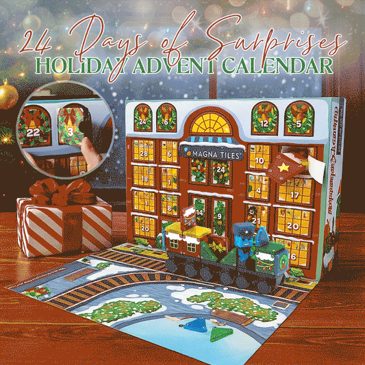 🎁Last Day Promotion 49% OFF🔥Magnetic Building Tiles Advent Calendar