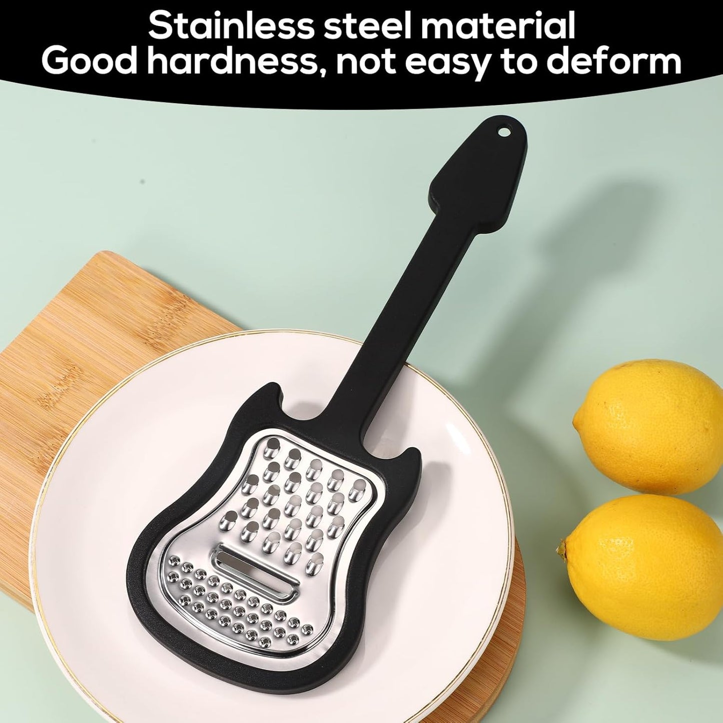 🧀 Must-Have! Guitar Shaped Cheese Grater – Slice, Shred, Zest! 🎸
