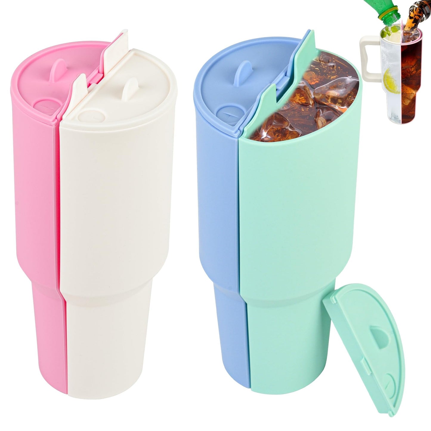 🔥2025 New Arrival - 49%OFF🔥2-In-1 Cup Dividers🥤