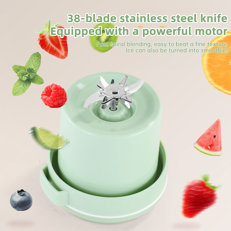 Multifunctional Large-Capacity Portable Wireless Fruit Juicer Cup
