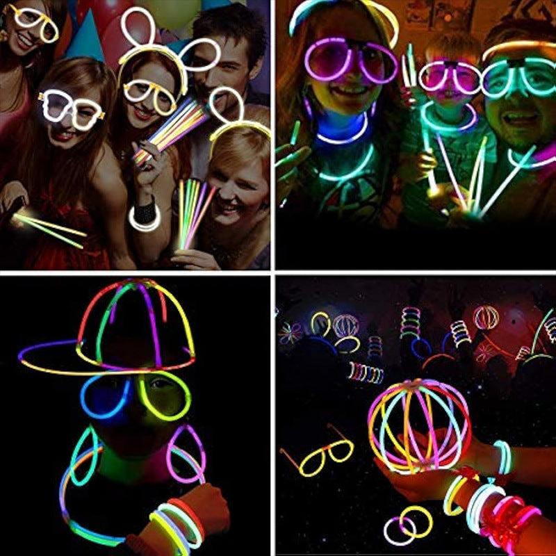 ✨ Ultimate Glow Party Pack - 8” Glow Sticks & Connectors 🎉
