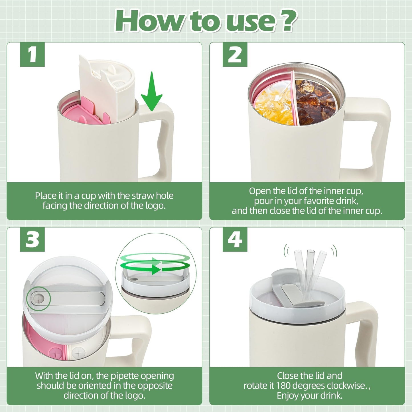 🔥2025 New Arrival - 49%OFF🔥2-In-1 Cup Dividers🥤