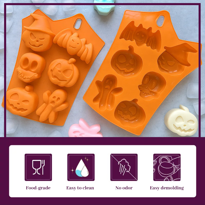 🎃Spooky Versatile Mold: Create Chilling Treats Hot or Cold!
