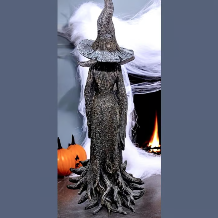 🔥LAST DAY 49% OFF🧙‍♀️💫Hand-Painted Enchanting Witch Statue: The Guardian of Your Home (✨Same as in the video)