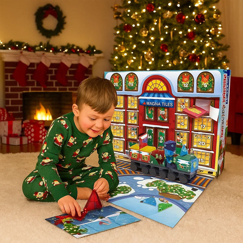 🎁Last Day Promotion 49% OFF🔥Magnetic Building Tiles Advent Calendar