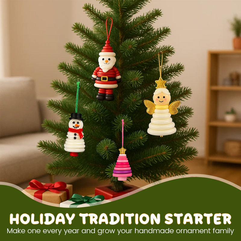 ✨Buy 3 Get 1 Free✨☃️ DIY Button Snowman Ornament Kit☃️