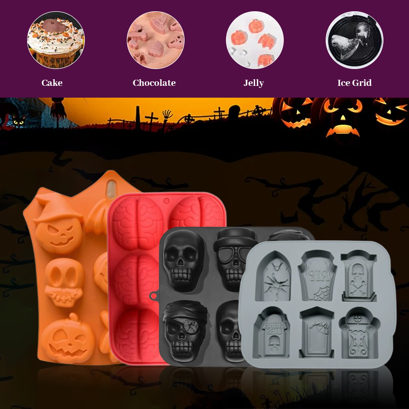 🎃Spooky Versatile Mold: Create Chilling Treats Hot or Cold!