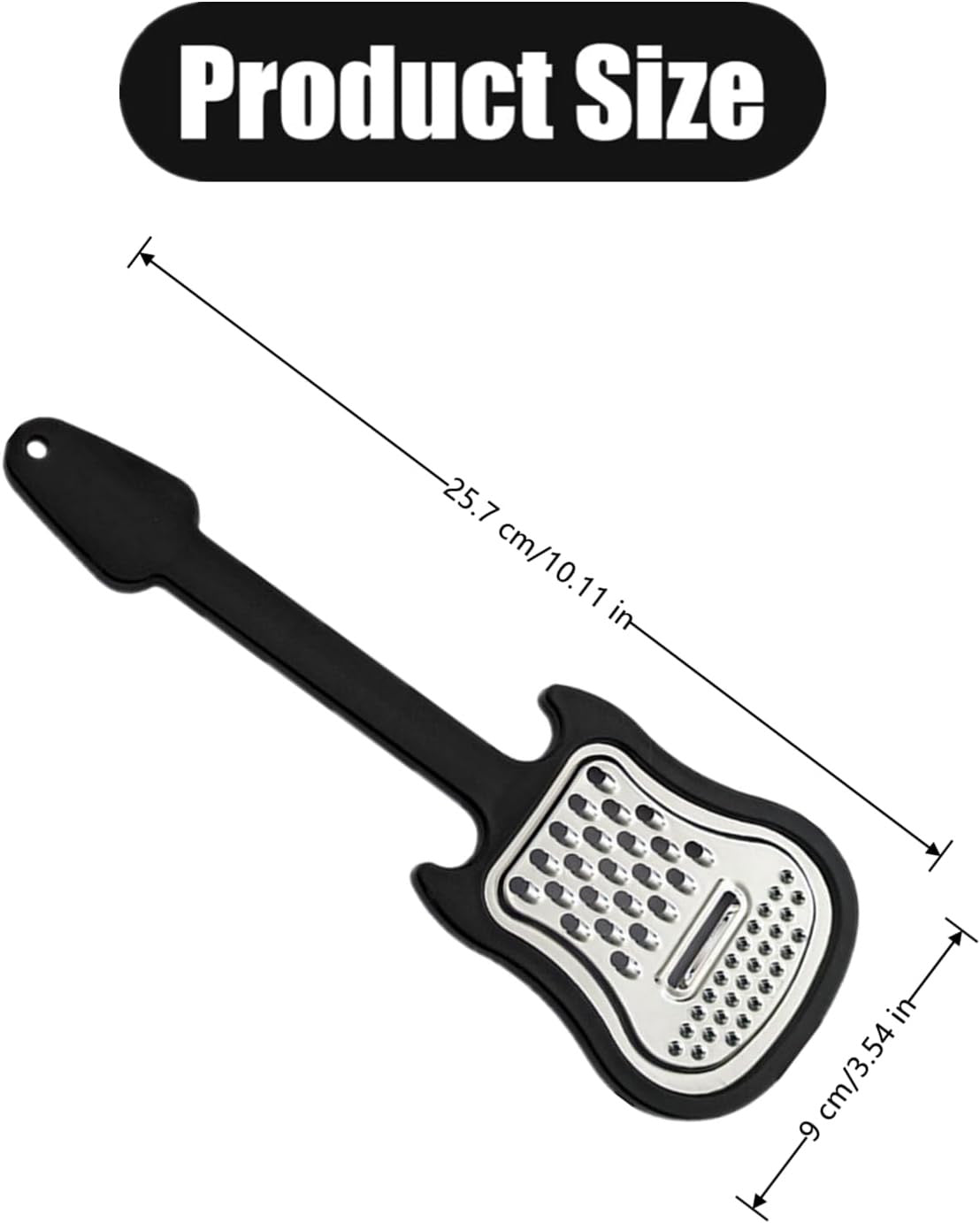 🧀 Must-Have! Guitar Shaped Cheese Grater – Slice, Shred, Zest! 🎸