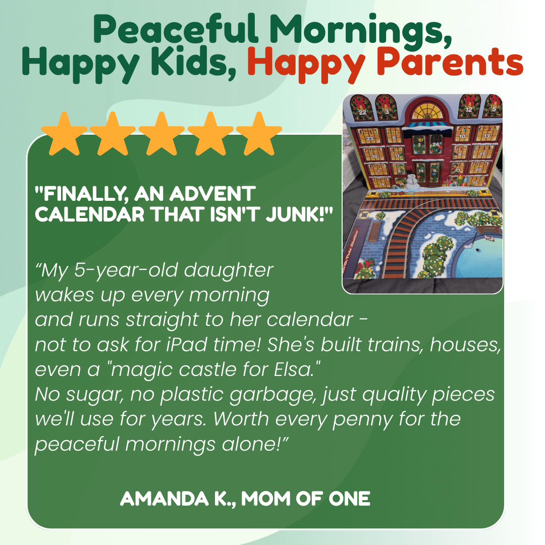 🎁Last Day Promotion 49% OFF🔥Magnetic Building Tiles Advent Calendar