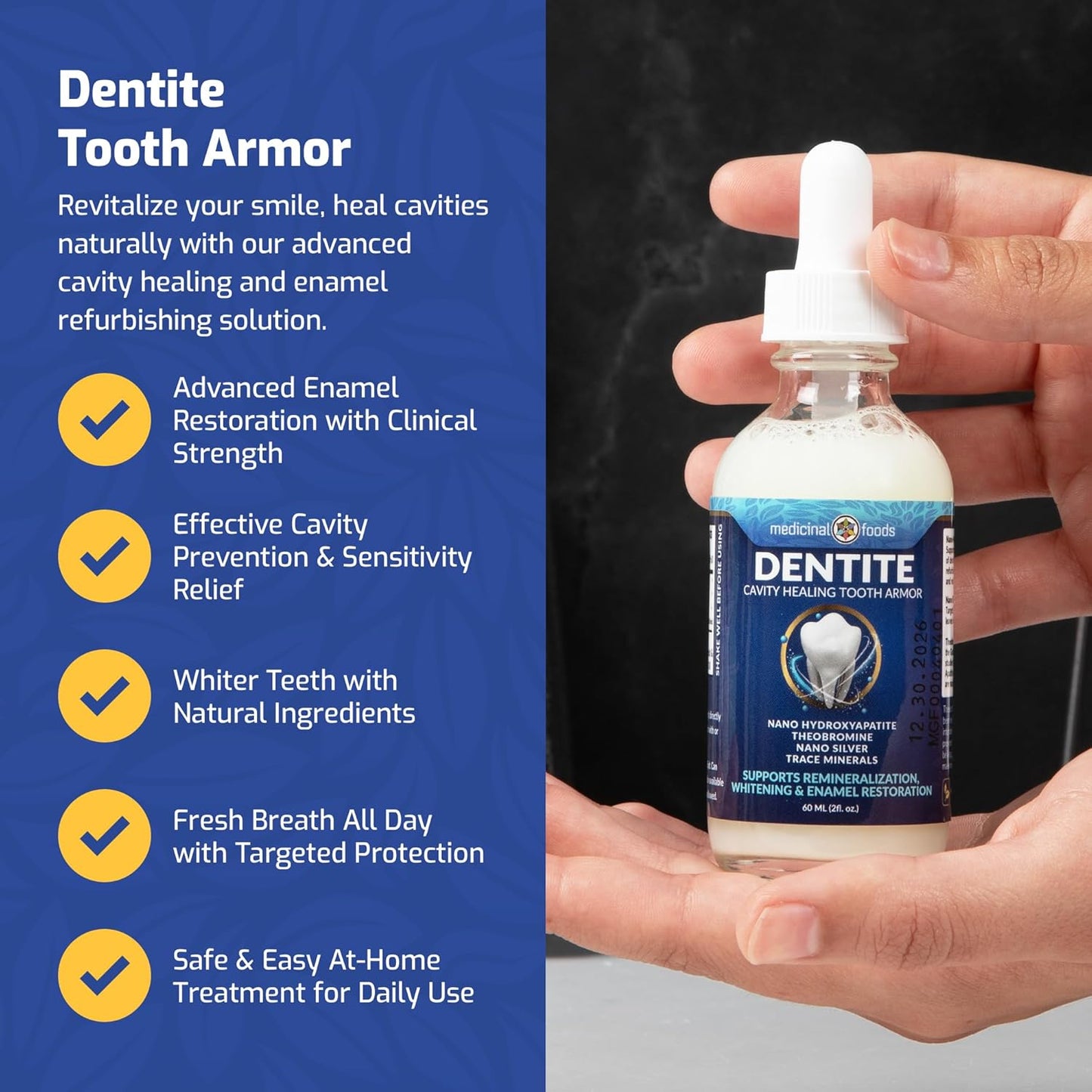 🦷 Dentite Tooth Armor – Invisible Daily Defense 💧