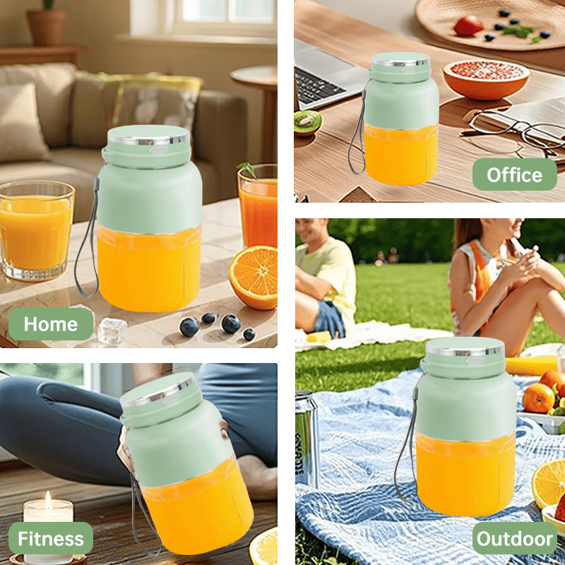 Multifunctional Large-Capacity Portable Wireless Fruit Juicer Cup