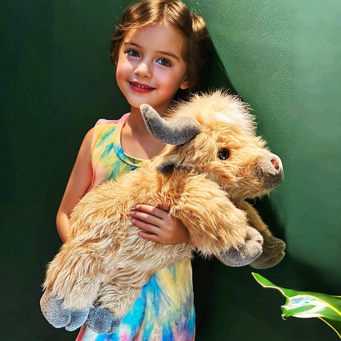 🔥 Last Day 49% OFF  🎁Cute Cartoon Highland Cow Cuddly Toy