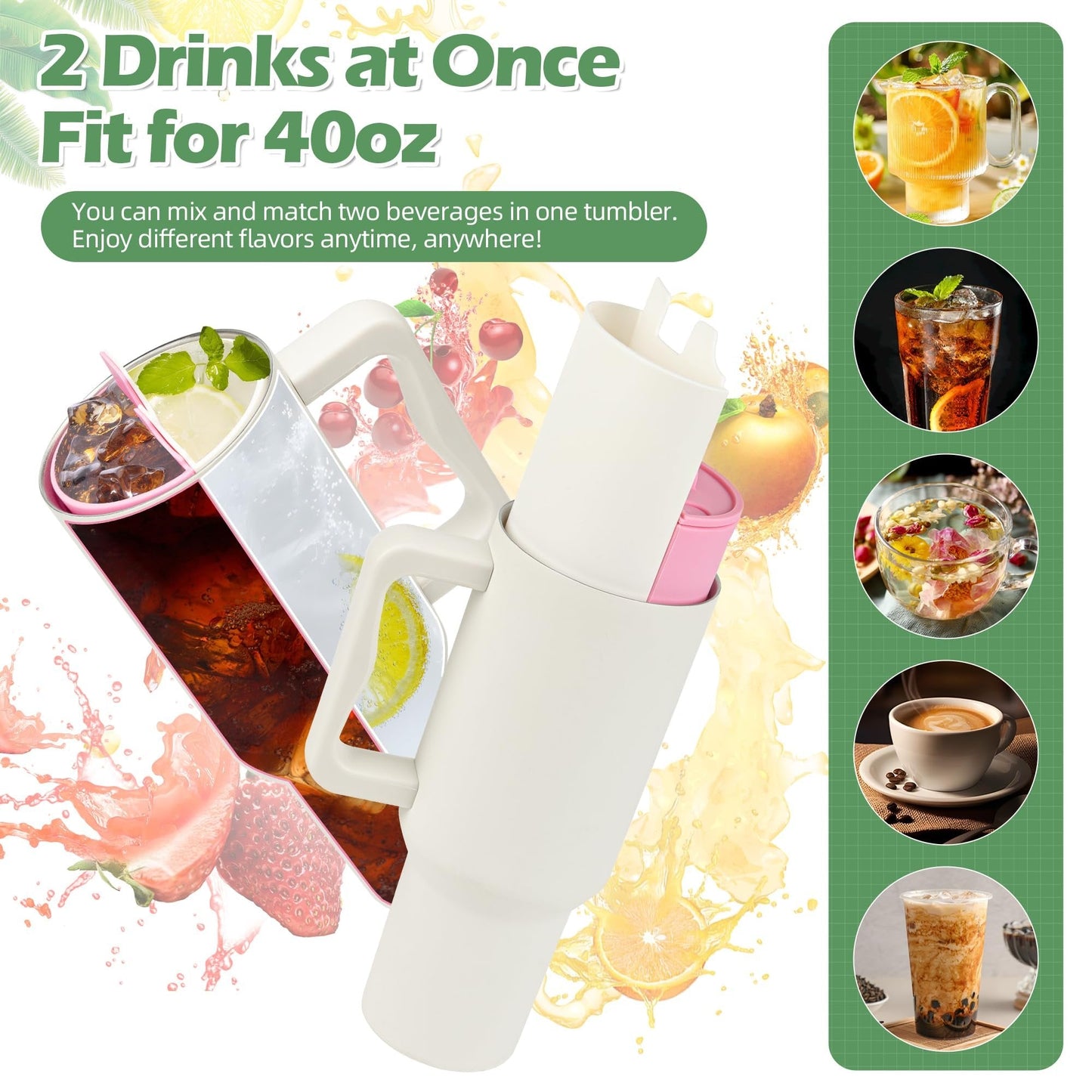 🔥2025 New Arrival - 49%OFF🔥2-In-1 Cup Dividers🥤
